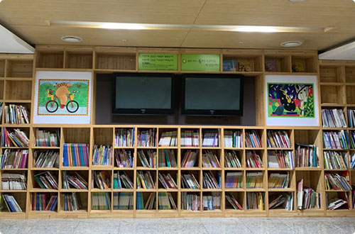 탄탄 어린이 작은 도서관  전경사진